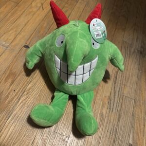 RARE Just For Laughs Festival Victor Mascot Plush Large 13" NWT.